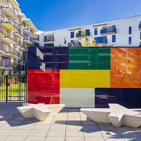 Clicktheflat Artistic Estate Apartment Warschau Exterior foto