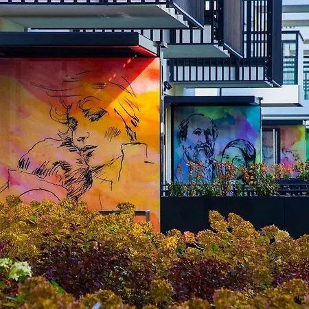 Clicktheflat Artistic Estate Apartment Warschau Exterior foto